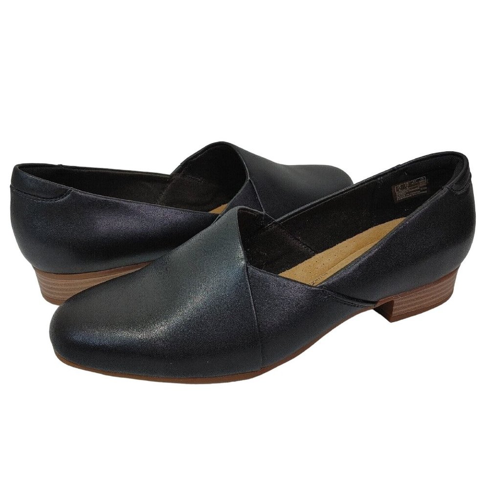 Clarks Collection Juliet Palm Women's Leather Pumps Size 10W